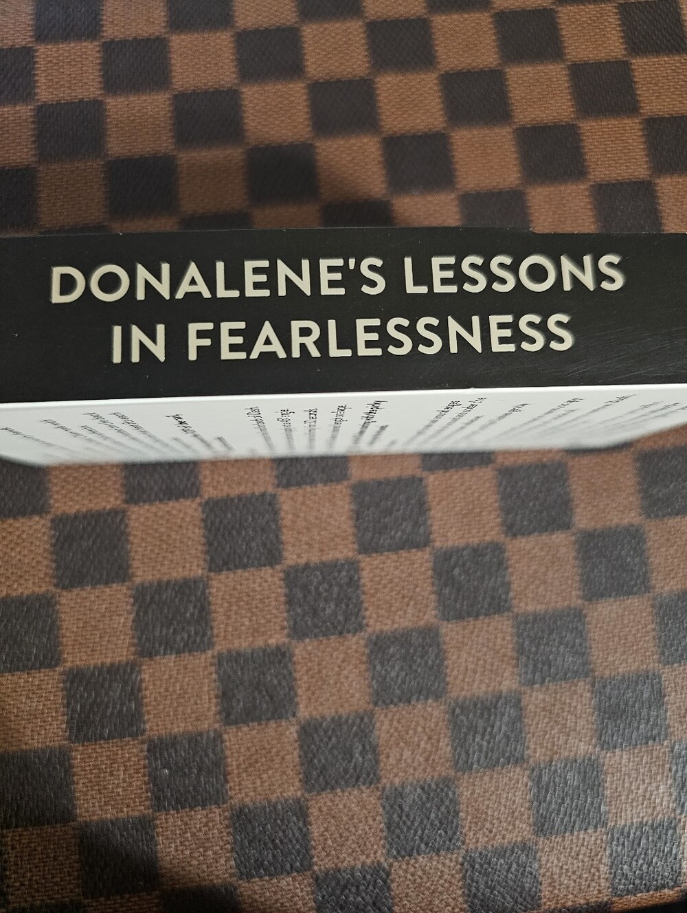 Red Aspen Donalenes Lessons In Fearlessness NIB - Picture 2 of 2